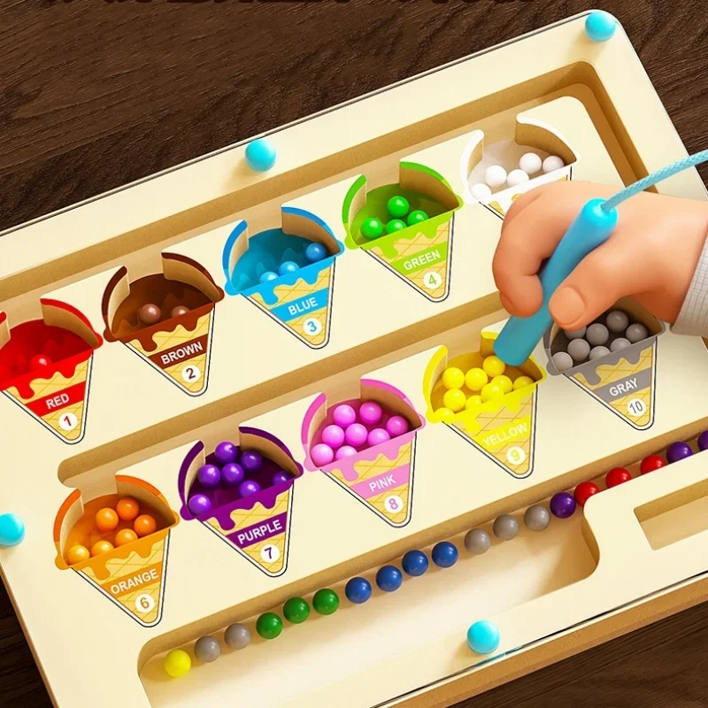 Ice Cream Magnetic Color and N - đánh giá và giá Kids Education Number